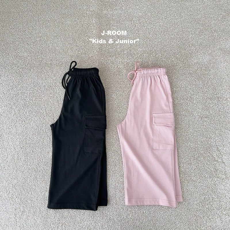 J-Room - Korean Children Fashion - #childofig - Summer Cargo Wide Pants - 4