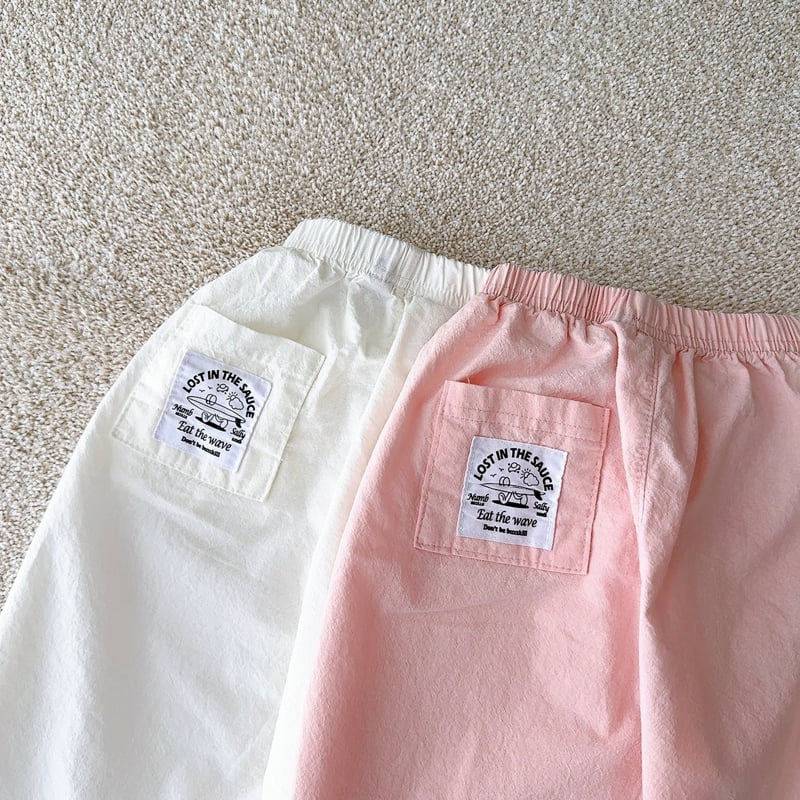 J-Room - Korean Children Fashion - #childofig - Cotton Label Pants - 5