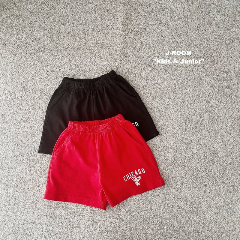 J-Room - Korean Children Fashion - #childofig - Chicago Bear Shorts - 2