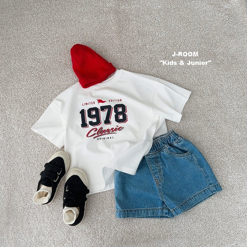 J-Room - Korean Children Fashion - #childrensboutique - 1978 Boxy Short Sleeve Tee - 7