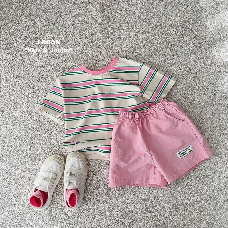 J-Room - Korean Children Fashion - #childrensboutique - Crinkle Label Shorts - 6
