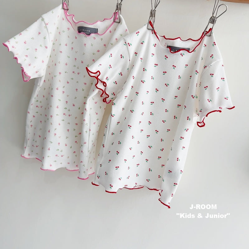 J-Room - Korean Children Fashion - #childrensboutique - Summer Ribbed Wave Tee - 3