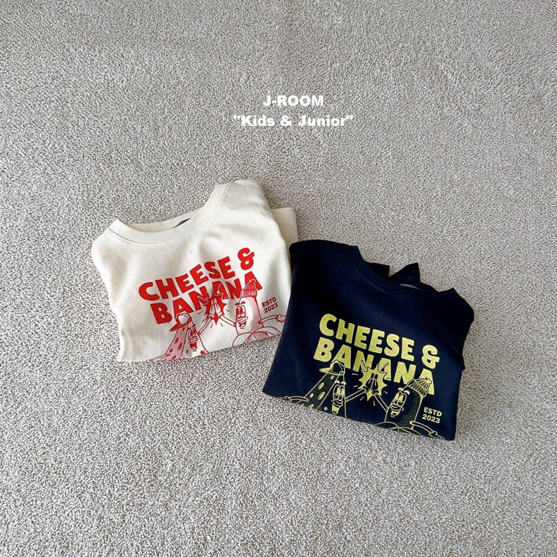 J-Room - Korean Children Fashion - #childrensboutique - Cheese Banana Tee - 5
