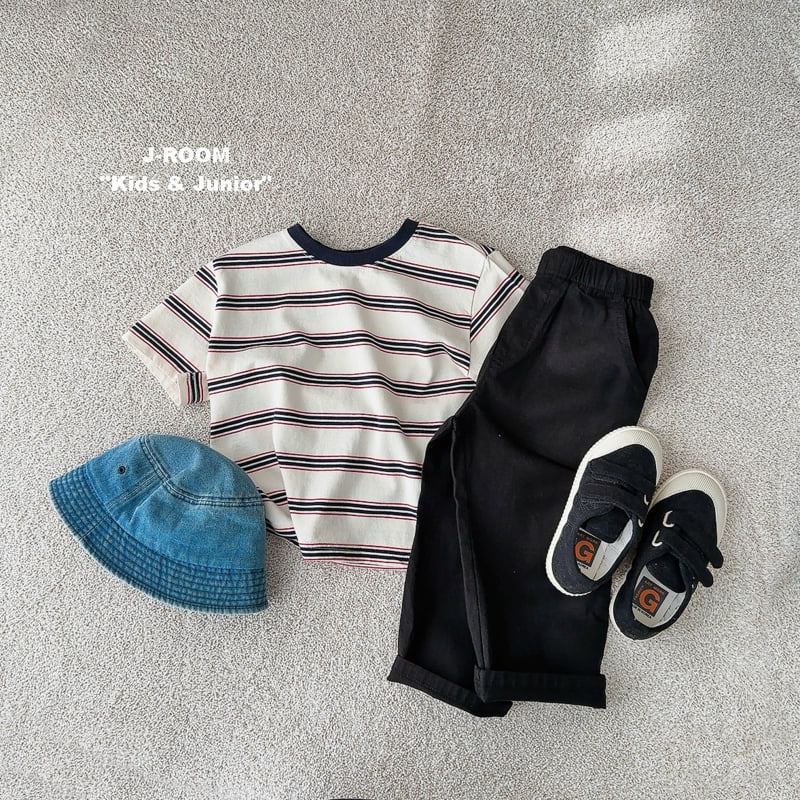 J-Room - Korean Children Fashion - #designkidswear - Cotton Span Slim Wide Pants - 9