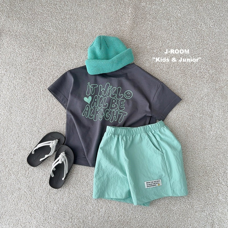 J-Room - Korean Children Fashion - #designkidswear - Crinkle Label Shorts - 7