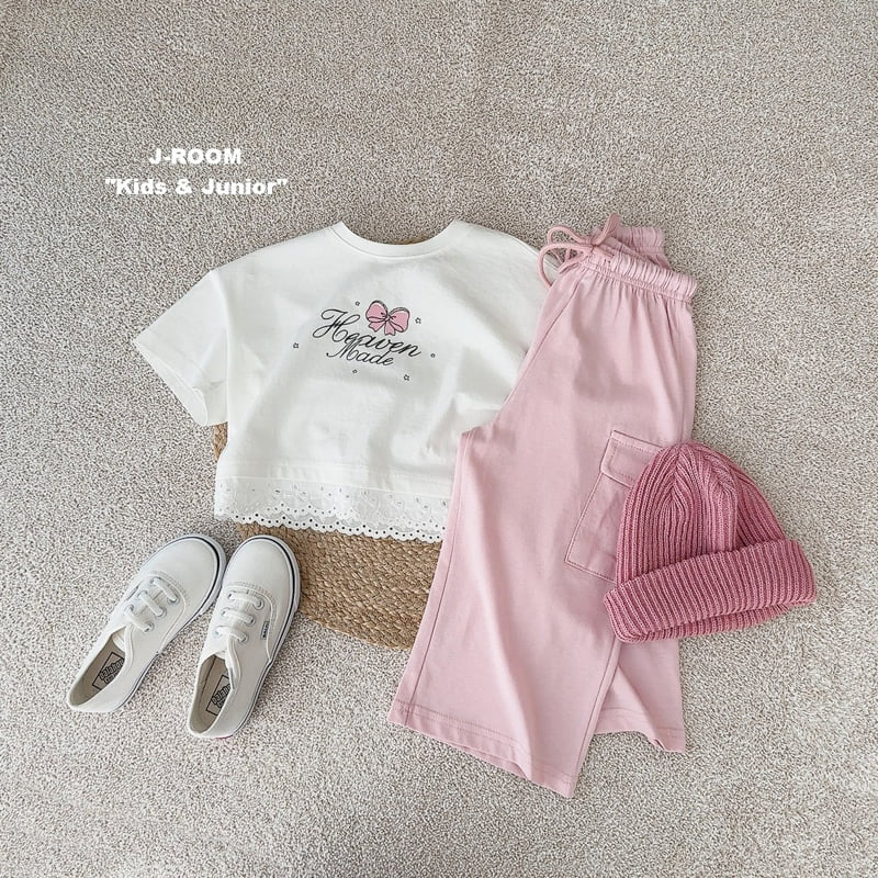 J-Room - Korean Children Fashion - #designkidswear - Summer Cargo Wide Pants - 6