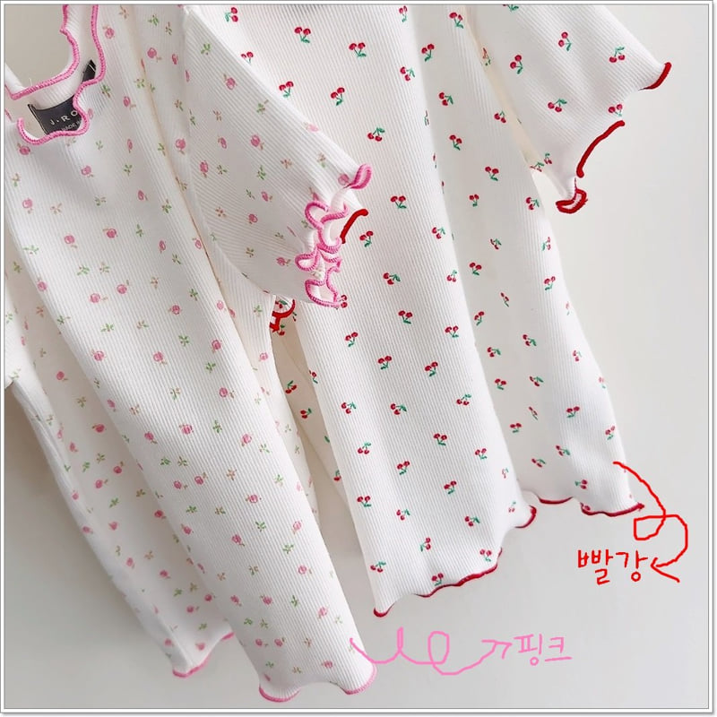 J-Room - Korean Children Fashion - #childrensboutique - Summer Ribbed Wave Tee - 4