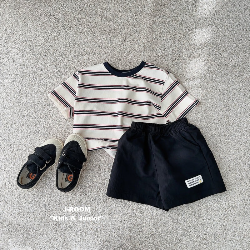 J-Room - Korean Children Fashion - #designkidswear - Color Stripe Tee - 9