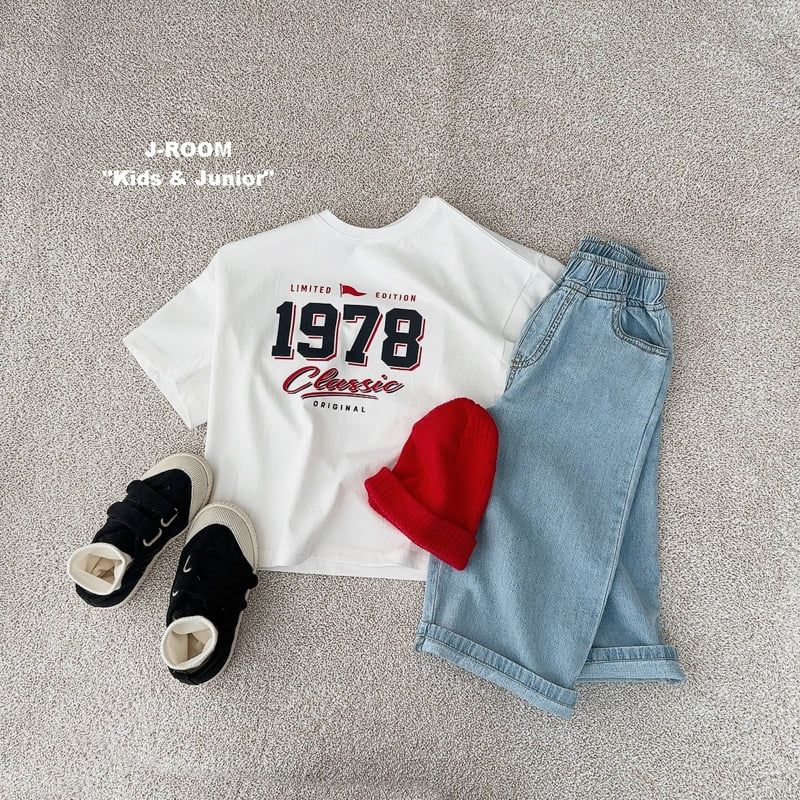 J-Room - Korean Children Fashion - #discoveringself - 1978 Boxy Short Sleeve Tee - 9