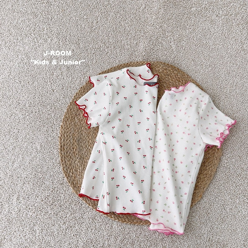 J-Room - Korean Children Fashion - #discoveringself - Summer Ribbed Wave Tee - 5