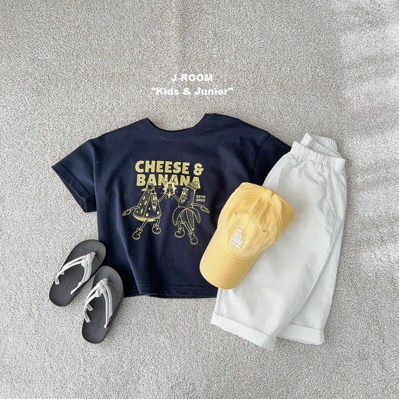 J-Room - Korean Children Fashion - #discoveringself - Cheese Banana Tee - 7