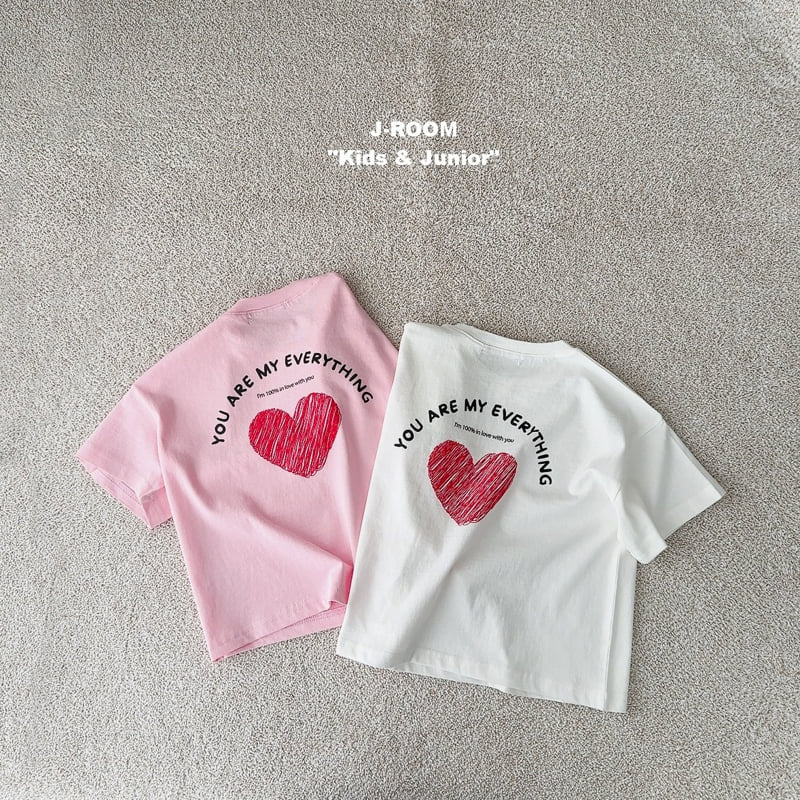 J-Room - Korean Children Fashion - #designkidswear - Everything Heart Tee - 4
