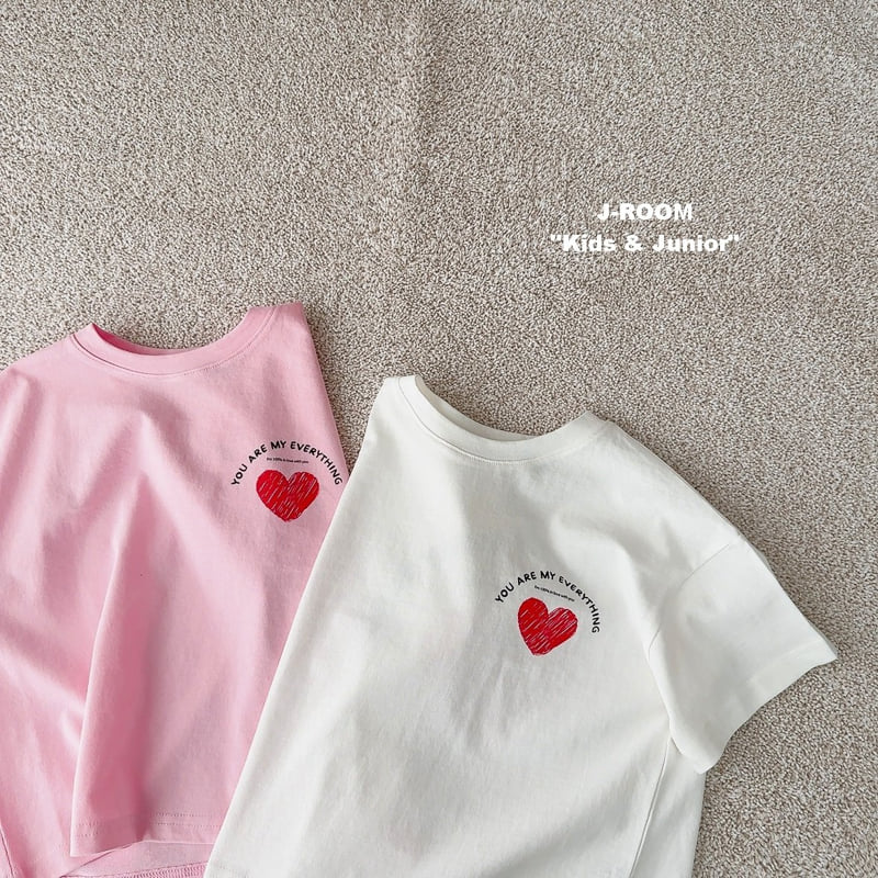 J-Room - Korean Children Fashion - #fashionkids - Everything Heart Tee - 5