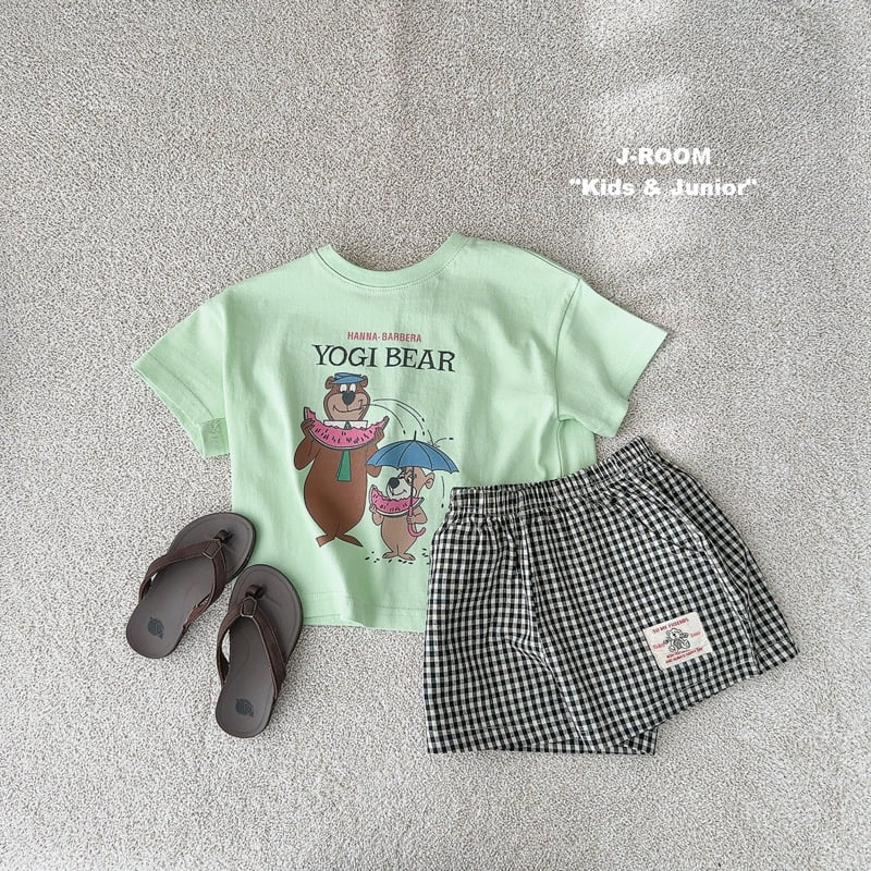 J-Room - Korean Children Fashion - #kidsstore - Cotton Check Shorts - 7