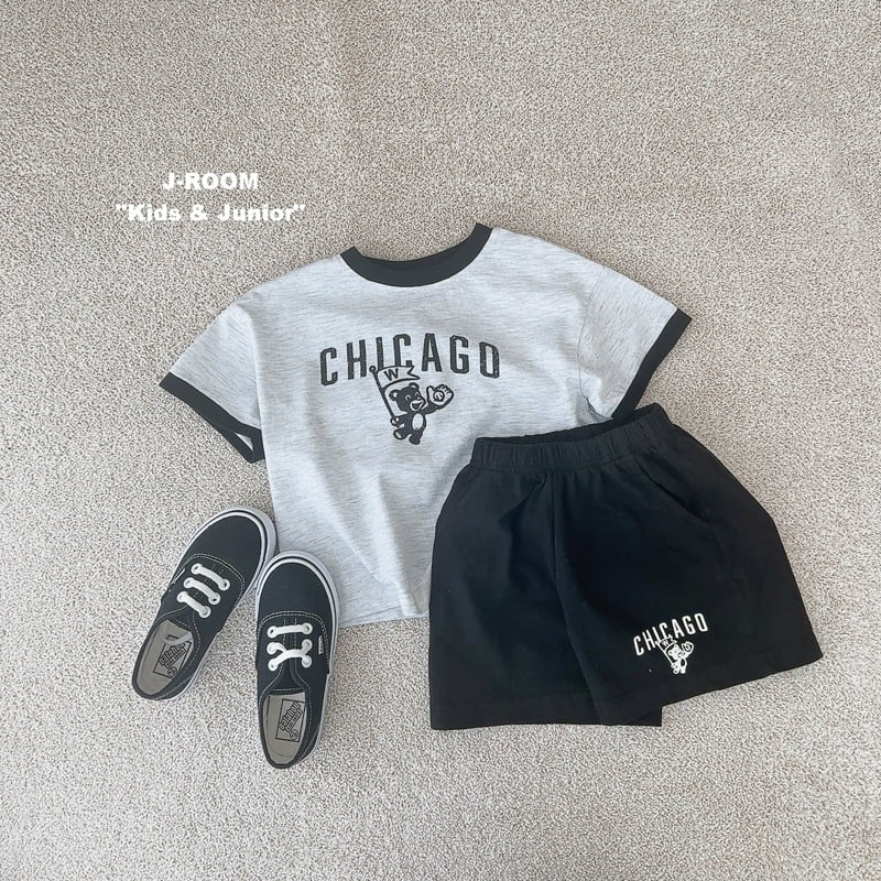 J-Room - Korean Children Fashion - #kidsstore - Chicago Bear Shorts - 8