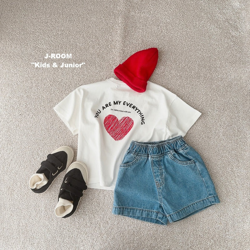 J-Room - Korean Children Fashion - #kidsstore - Everything Heart Tee - 7