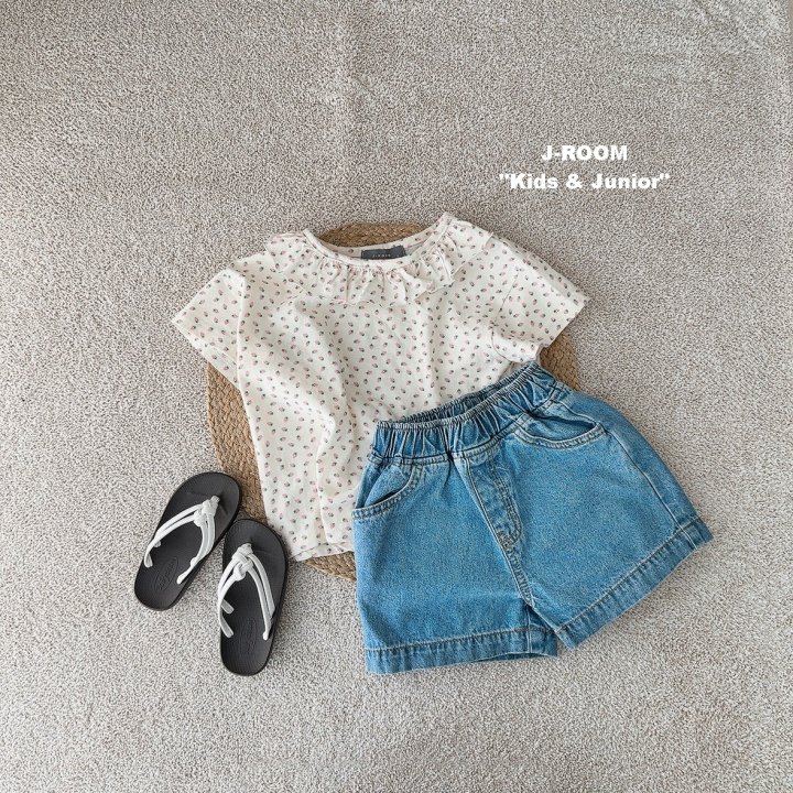 J-Room - Korean Children Fashion - #kidsstore - Strawberry Linen Frill Tee - 11