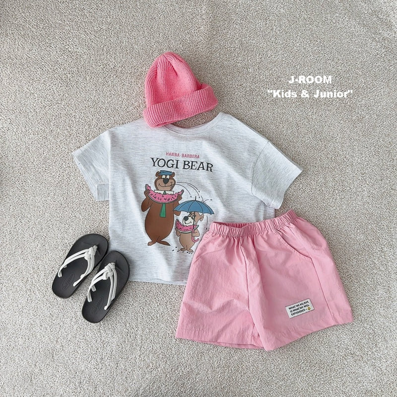 J-Room - Korean Children Fashion - #kidzfashiontrend - Watermelon Bear Print Tee - 5