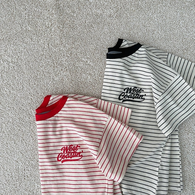 J-Room - Korean Children Fashion - #kidzfashiontrend - May Stripe Tee - 5