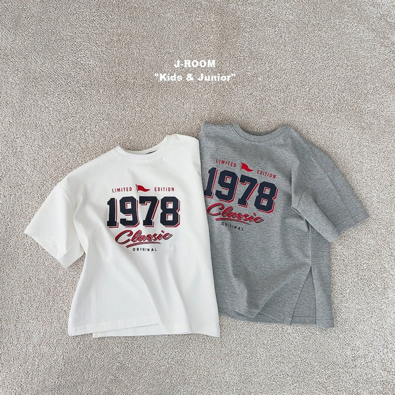 J-Room - Korean Children Fashion - #littlefashionista - 1978 Boxy Short Sleeve Tee