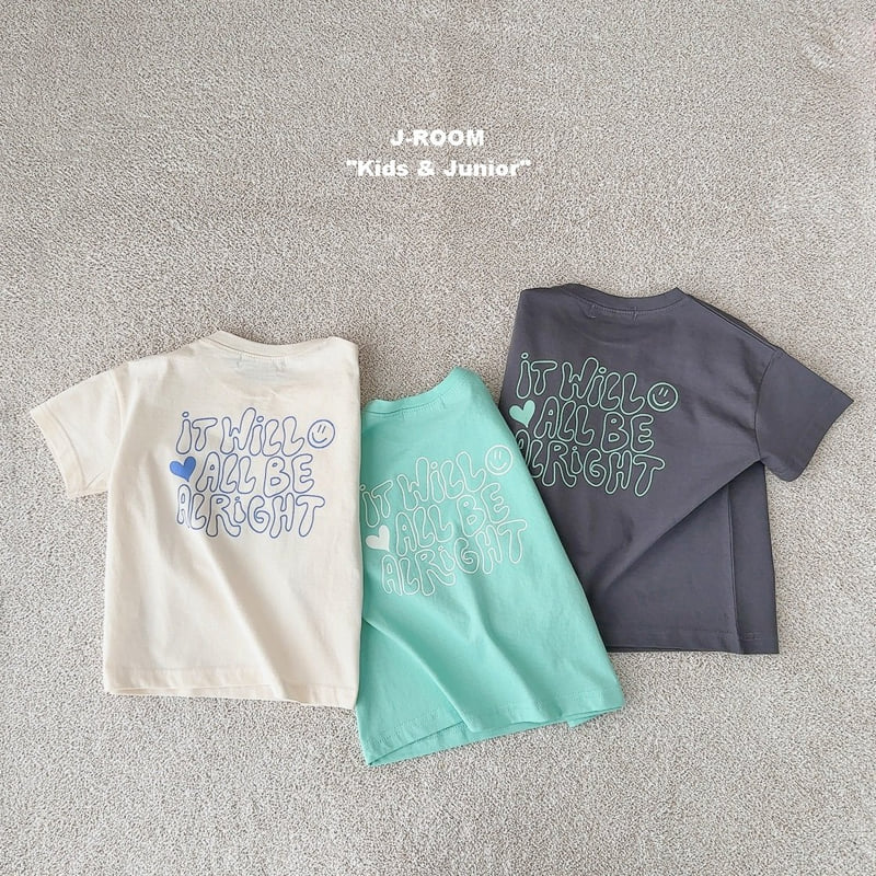 J-Room - Korean Children Fashion - #Kfashion4kids - Lettering Print Tee - 4
