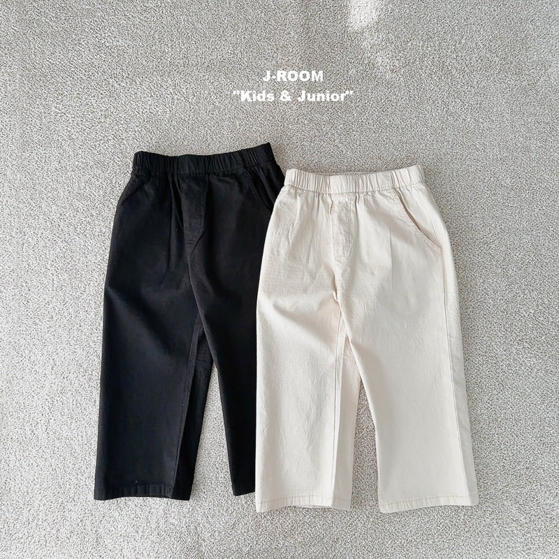 J-Room - Korean Children Fashion - #magicofchildhood - Cotton Span Slim Wide Pants - 3