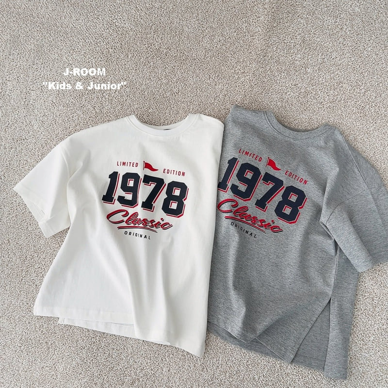 J-Room - Korean Children Fashion - #magicofchildhood - 1978 Boxy Short Sleeve Tee - 2