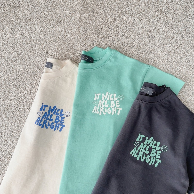J-Room - Korean Children Fashion - #magicofchildhood - Lettering Print Tee - 5