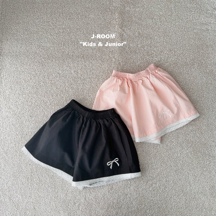 J-Room - Korean Children Fashion - #magicofchildhood - Ribbon Lace Pants - 2
