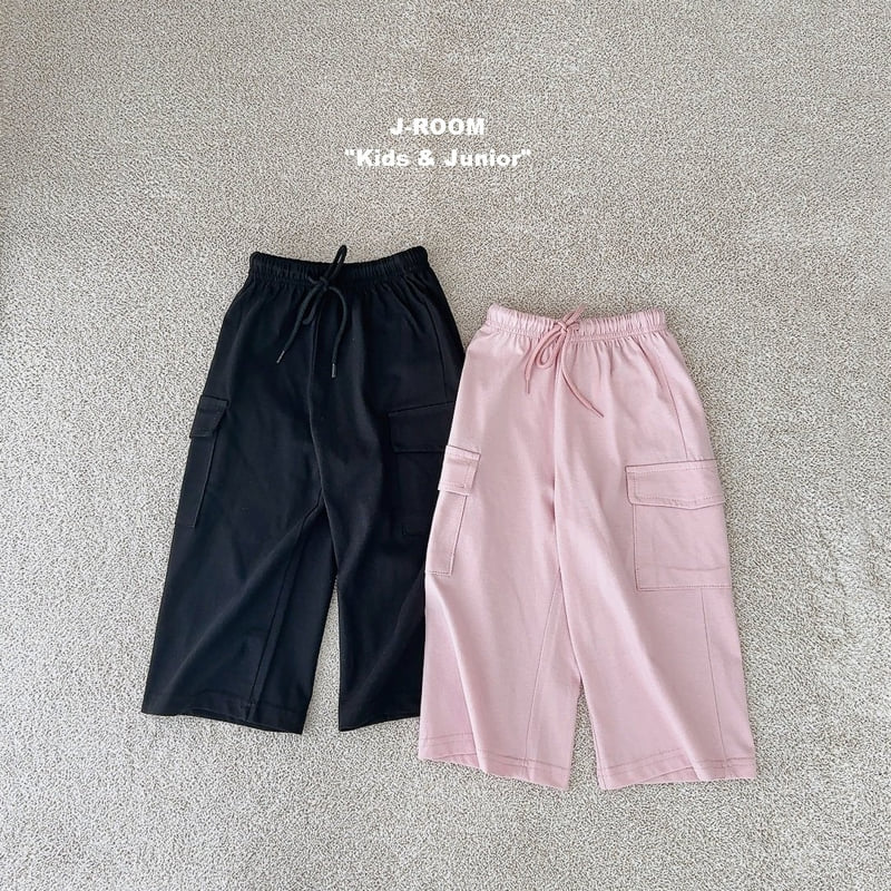 J-Room - Korean Children Fashion - #minifashionista - Summer Cargo Wide Pants