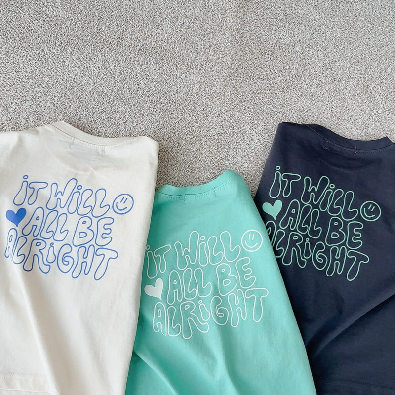 J-Room - Korean Children Fashion - #minifashionista - Lettering Print Tee - 6