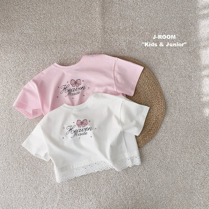 J-Room - Korean Children Fashion - #minifashionista - Heaven Lace Tee - 5