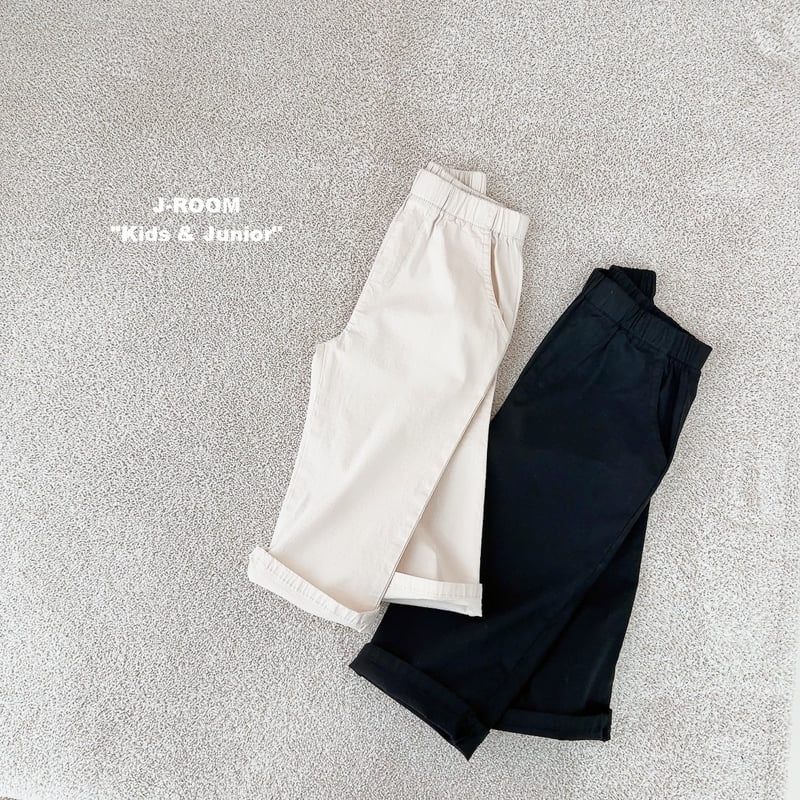 J-Room - Korean Children Fashion - #prettylittlegirls - Cotton Span Slim Wide Pants - 5