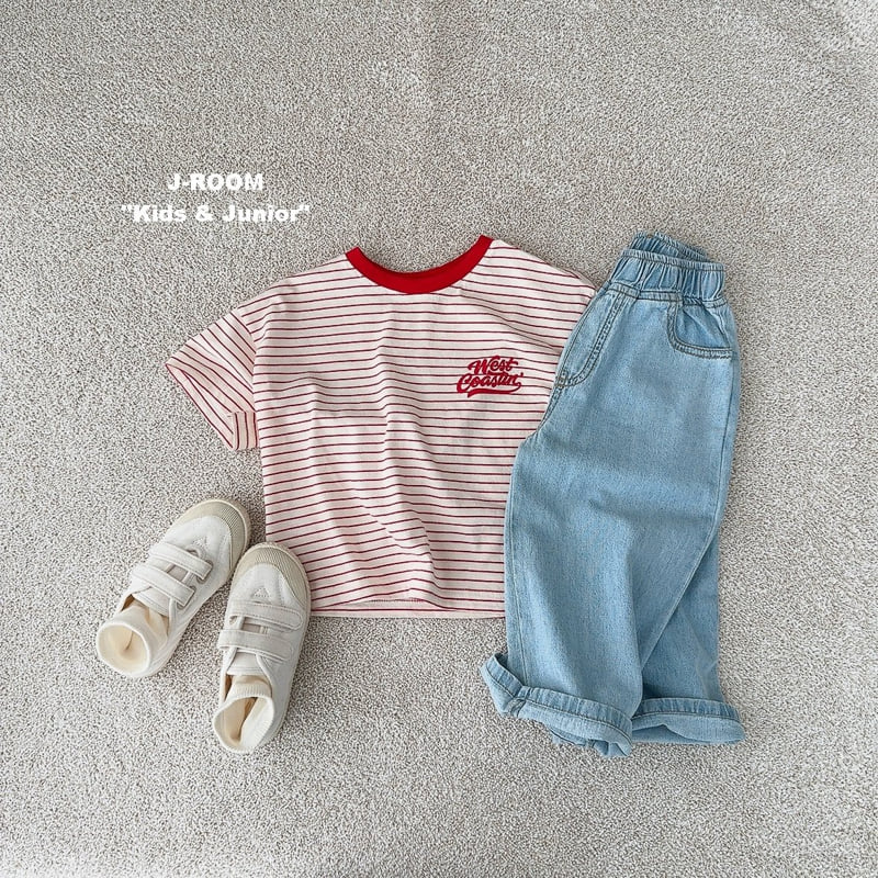 J-Room - Korean Children Fashion - #prettylittlegirls - May Stripe Tee - 10