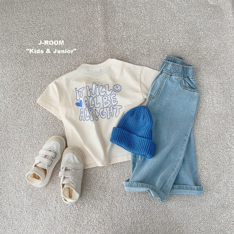 J-Room - Korean Children Fashion - #stylishchildhood - Lettering Print Tee - 10