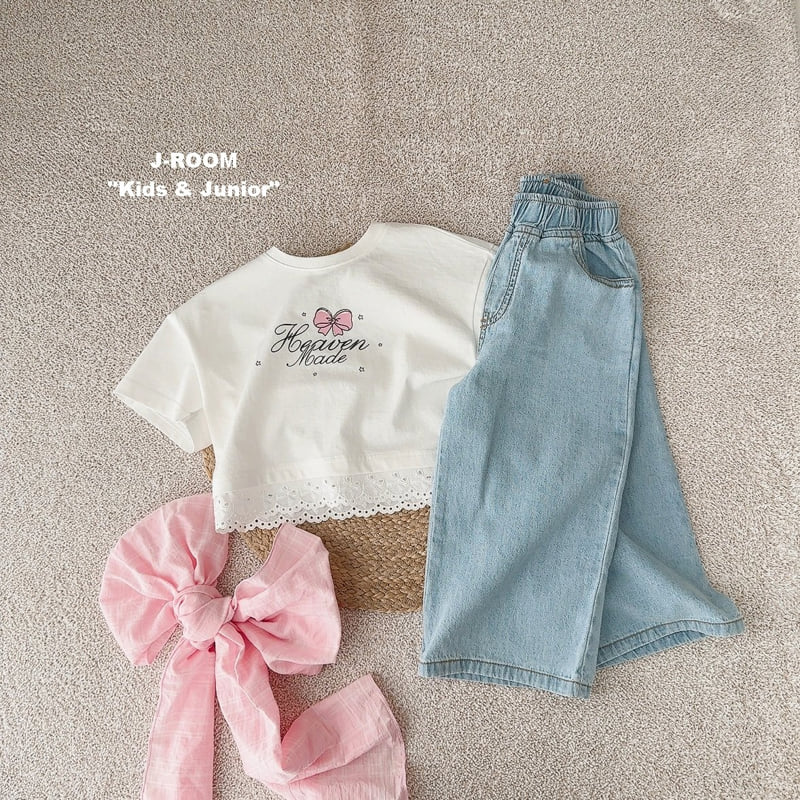 J-Room - Korean Children Fashion - #stylishchildhood - Heaven Lace Tee - 9