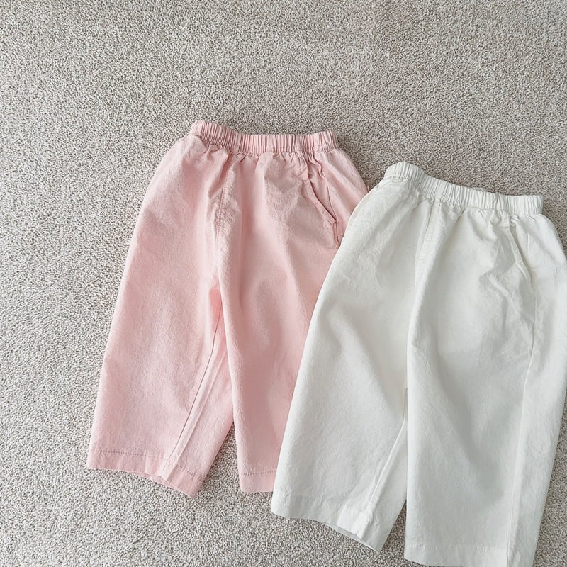 J-Room - Korean Children Fashion - #toddlerclothing - Cotton Label Pants - 4
