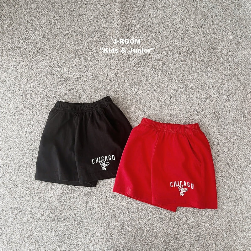J-Room - Korean Children Fashion - #stylishchildhood - Chicago Bear Shorts