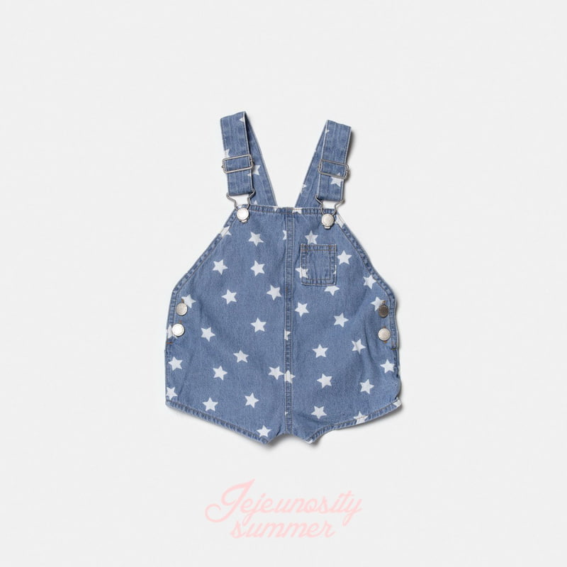 Jejeunosity - Korean Children Fashion - #childofig - Berry Short Overalls - 3