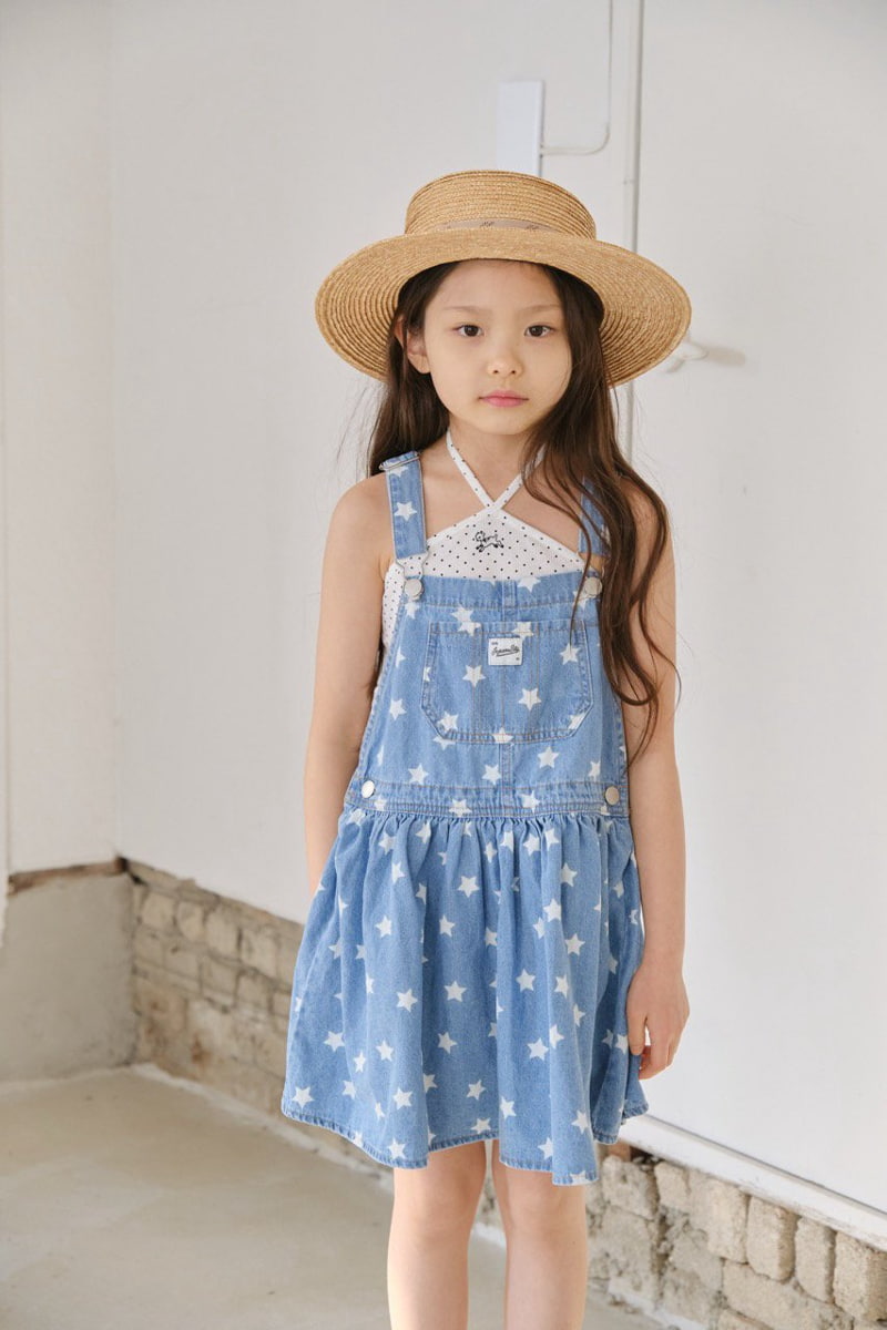 Jejeunosity - Korean Children Fashion - #childofig - Star Overall Skirt Kids - 9