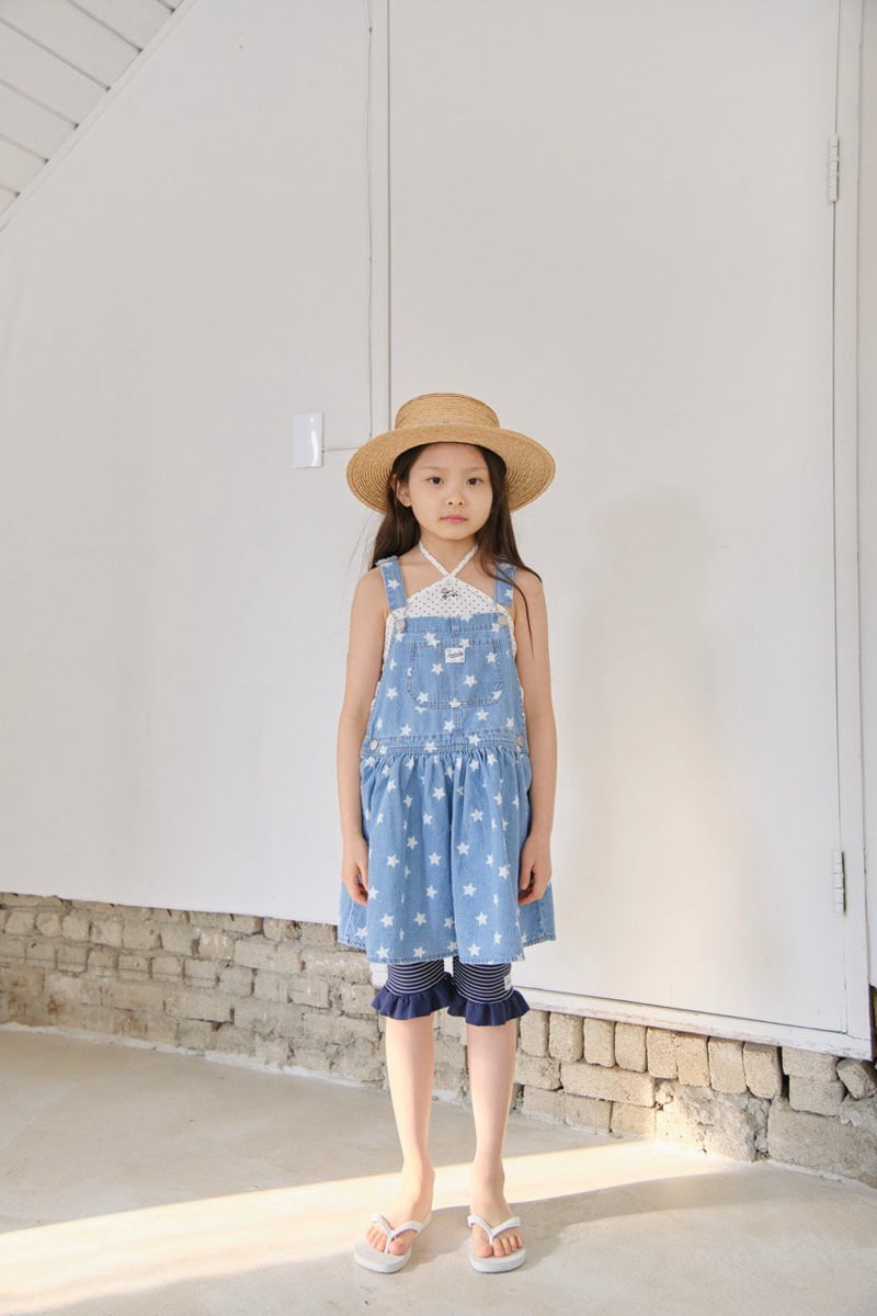 Jejeunosity - Korean Children Fashion - #childofig - Star Overall Skirt Junior - 8