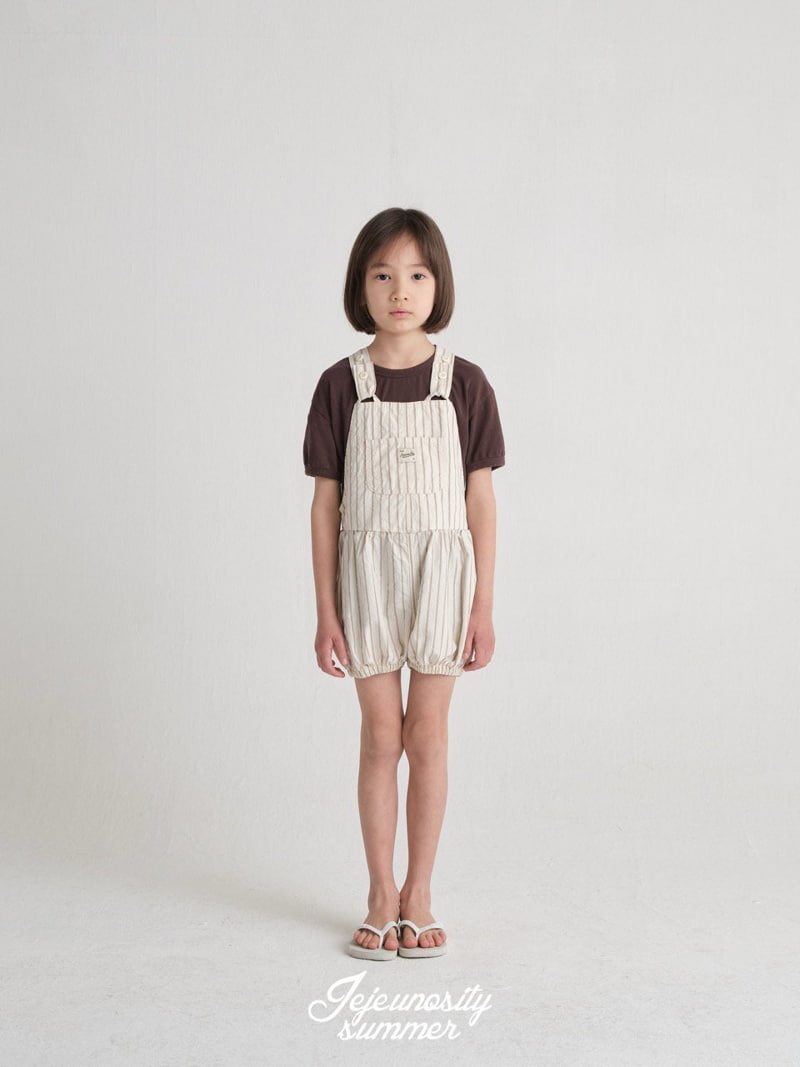 Jejeunosity - Korean Children Fashion - #childrensboutique - Bloom Berry Overalls - 6