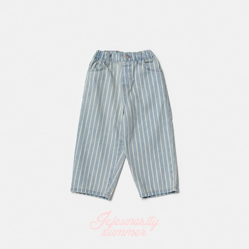 Jejeunosity - Korean Children Fashion - #childrensboutique - Vintage Denim Pants Junior - 2