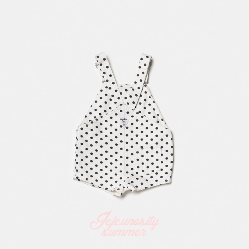 Jejeunosity - Korean Children Fashion - #childrensboutique - Cotton Berry Short Overalls - 4