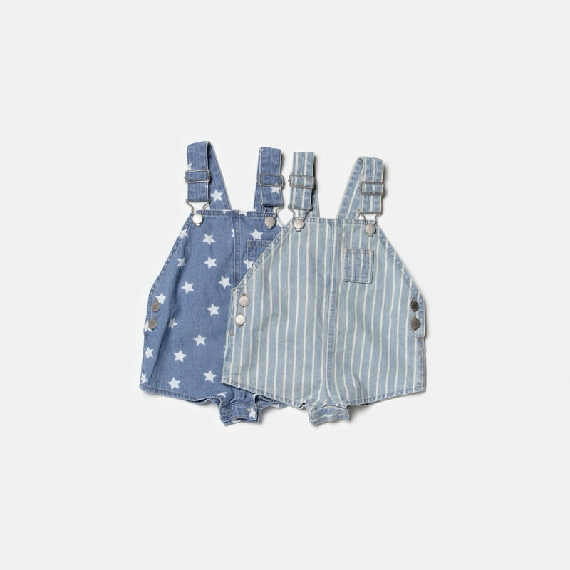 Jejeunosity - Korean Children Fashion - #designkidswear - Berry Short Overalls - 6