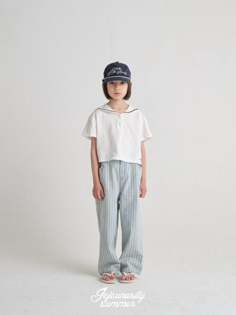 Jejeunosity - Korean Children Fashion - #childrensboutique - Vintage Denim Pants Kids - 4