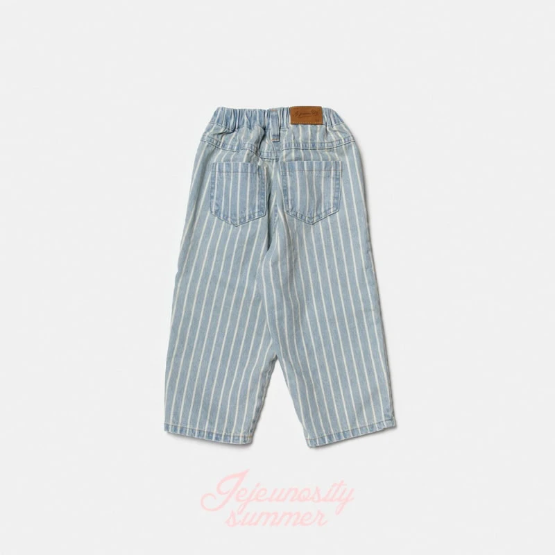 Jejeunosity - Korean Children Fashion - #designkidswear - Vintage Denim Pants Junior - 3