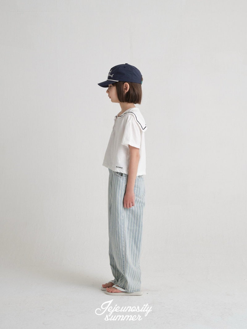 Jejeunosity - Korean Children Fashion - #discoveringself - Vintage Denim Pants Kids - 5
