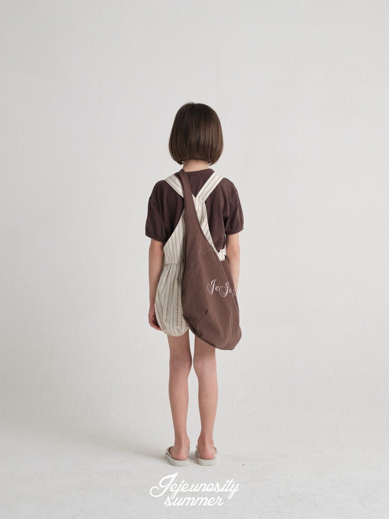 Jejeunosity - Korean Children Fashion - #fashionkids - Bloom Berry Overalls - 9