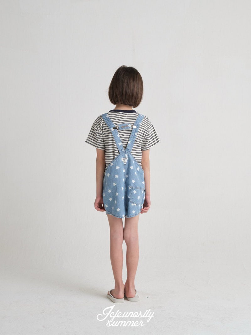 Jejeunosity - Korean Children Fashion - #fashionkids - Berry Short Overalls - 8